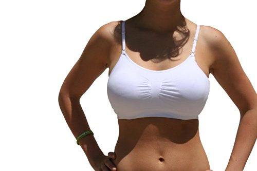 2 or 4 PACK: Seamless Removable Strap Bras