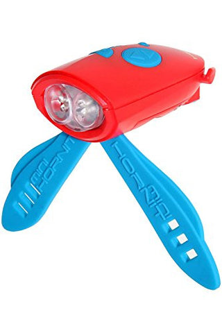 HORNIT MINI HORNIT CYCLE HORN RED/BLUE