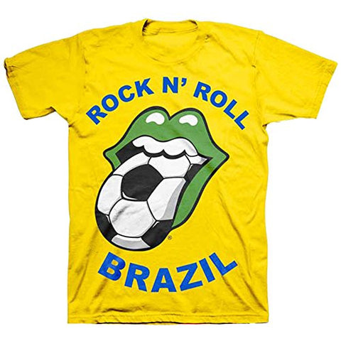 Rolling Stones Rock N Roll Brazil T-Shirt Size XL
