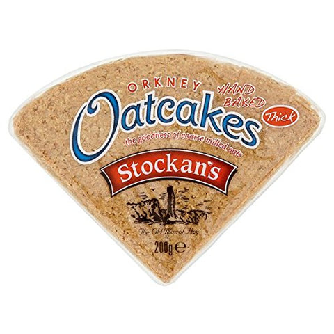 Oatmeal & Oatcakes - Stockans Thick Orkney Oatcakes, 7oz