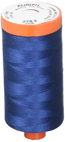 Aurifil- 50wt Cotton 1,422yd, Medium Delft Blue