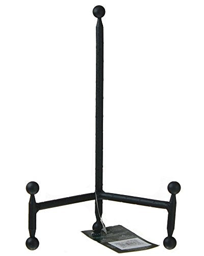 12" Modern Black Tripod Easel