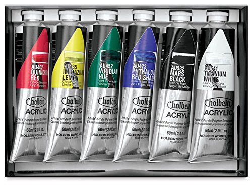 HB ART ACR BASIC SET/6 - 60ML