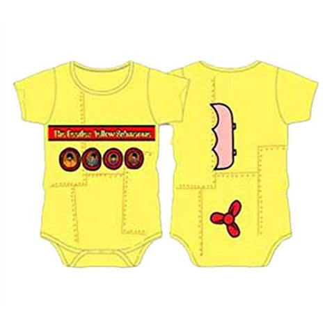 The Beatles Yellow Submarine Onesie Babywear Size 6-12 Months