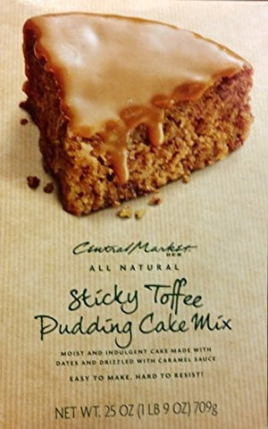 Central Market Sticky Toffee Pudding Cake Mix 25 Oz.