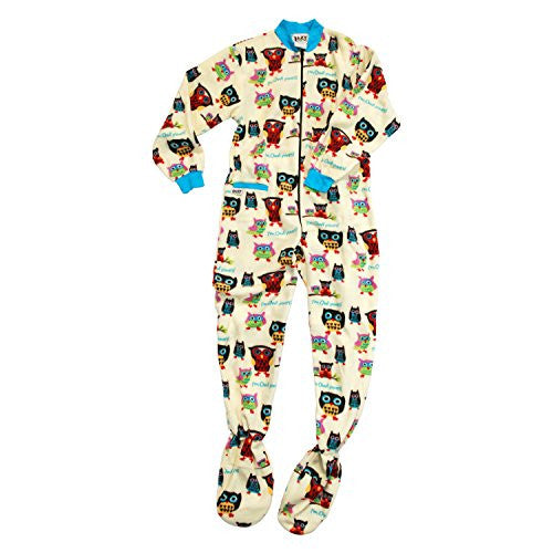 Lazy One Adult Footeez, I'm Owl Yours, XS