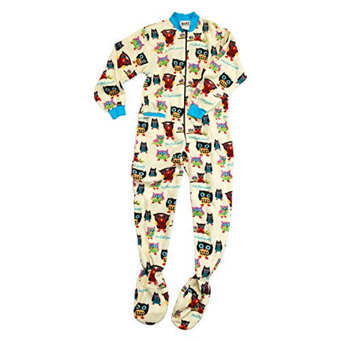 Lazy One Adult Footeez, I'm Owl Yours, XS