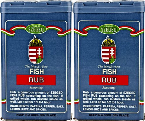 Fish Rub in Tin, 5 oz