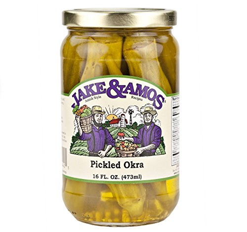 Jake & Amos - Pickled Okra - 16 oz
