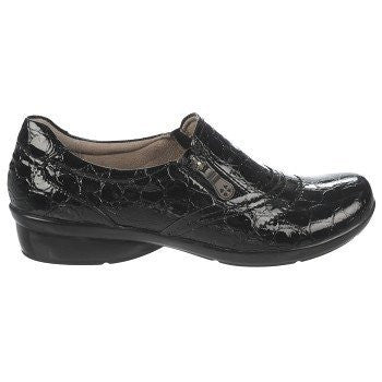 Naturalizer Women's Clarissa Boot,7.5 B(M) US,Black Shiny Croco