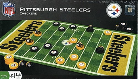 Checkers Games - Pittsburgh Steelers, 13.5" X 8" X 2" (not in pricelist)