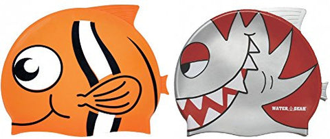 Water Gear Critter Cap (Silver piranha & Clown Fish)