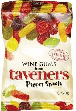 Taveners Wine Gums 165g (5.8oz)