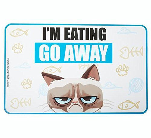 Grumpy Cat Food Mat I'm Eating Go Away – Capital Books and Wellness