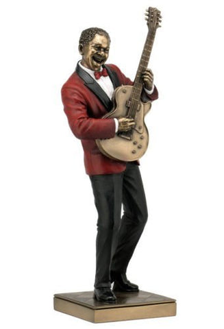 Jazz Band -Guitar Player, Cold Cast Bronze, L4 3/4, W4, H12 3/4