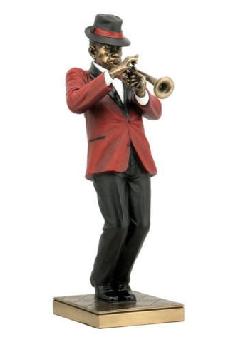 Jazz Band -Trumpet Player, Cold Cast Bronze, L5 1/2, W4 1/8, H12 1/4