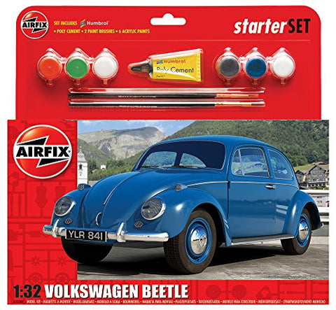 Airfix- Medium Starter Set - VW Beetle 1:32, L130xW50mm