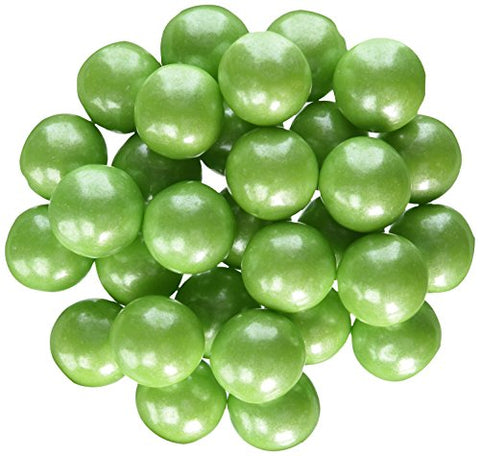 Shimmer Lime Green Gumballs Peg Bag (8 oz)