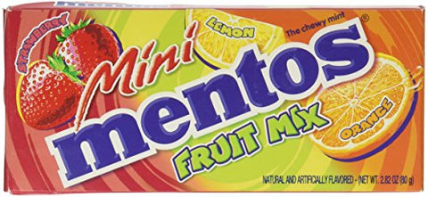Mentos - Mini Fruit Mix - Theater Box - 2.82oz