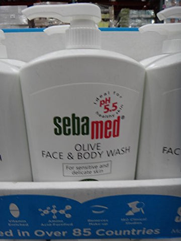 Paraben-Free Olive Face & Body Wash 1 Liter