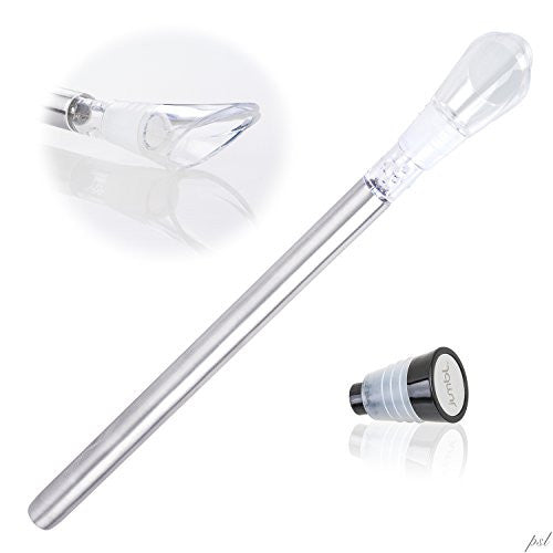 Wine Chiller: Stainless Steel Wine Bottle Cooler - 4 in 1 Wine & Champagne Chiller Stick