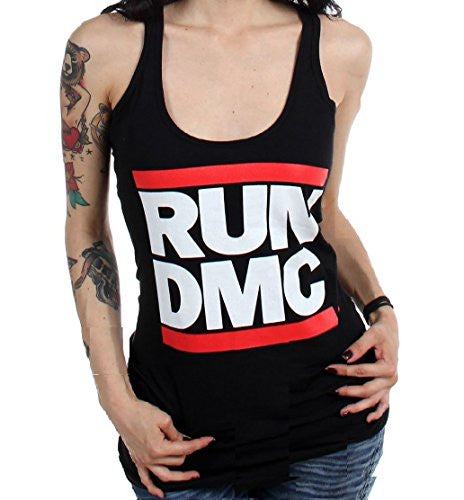 Run DMC Logo Racerback Tank Size M