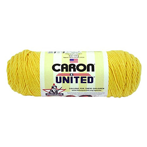 Caron United Yarn Mustard 235 Yards 4 OZ