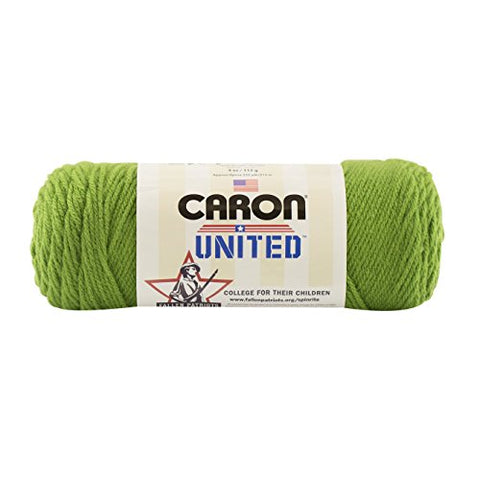 Caron United Yarn Fresh Green 235 Yards 4 OZ