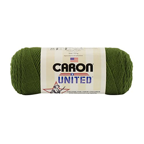 Caron United Yarn Dark Green 235 Yards 4 OZ