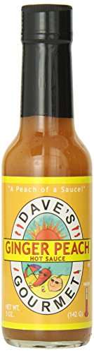Dave's Ginger Peach Hot Sauce 5 oz  (not in pricelist)