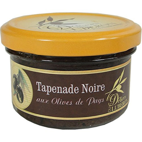Delices du Luberon Black Olive Spread, 3.1 oz