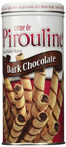 Pirouline Dark Chocolate Cream Filled-Tin (3.25 oz)
