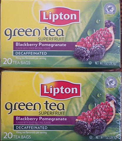 Superfruit Blackberry and Pomegranate Decaf Tea, 20's