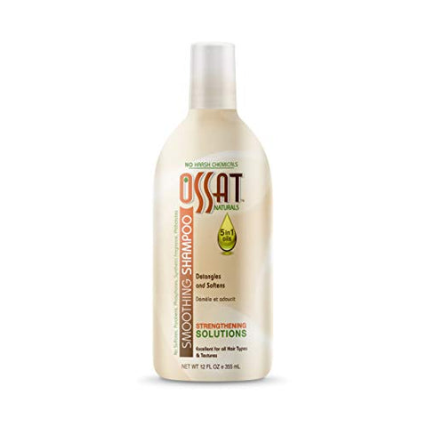 Ossat Naturals Smoothing Shampoo, 12 oz