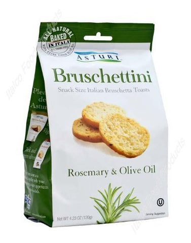 Asturi Rosemary Olive Oil Bruschetta, 4.23 oz