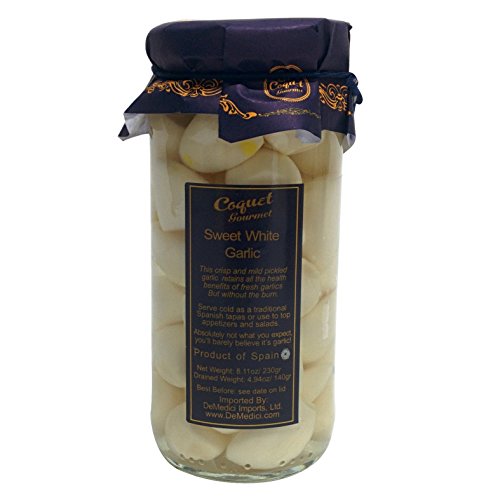 Coquet Sweet White Garlic Cloves 8.7 oz