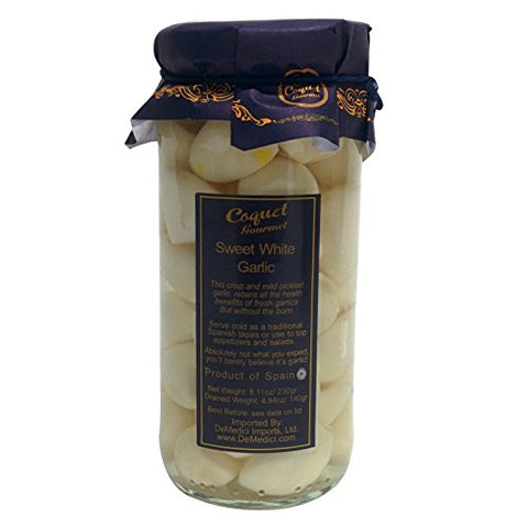 Coquet Sweet White Garlic Cloves 8.7 oz