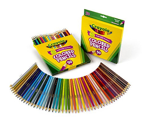 50 ct. Colored Pencils, Long