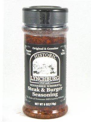 Historic Lynchburg Tennessee Whiskey Steak & Burger Seasoning 6 oz