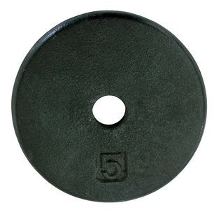 1" Black Regular Plates - 1.25 lb