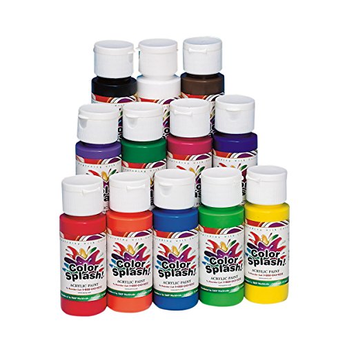 Acrylic Paint 2Oz Asst Pk/12