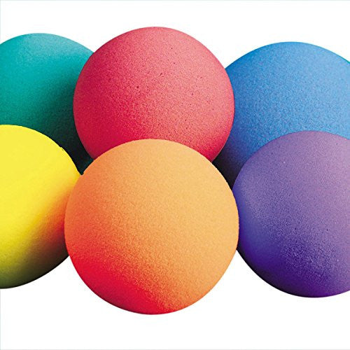 7" Spectrum Bright Foam Balls (Set of 6)