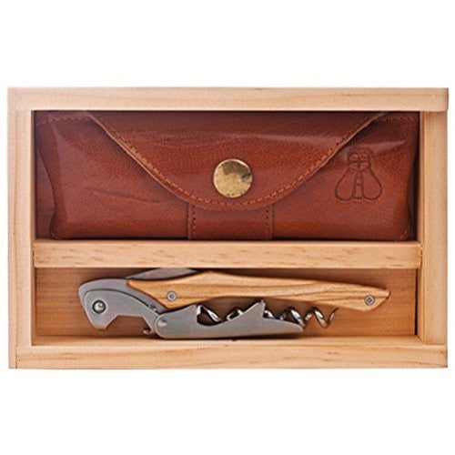 Castello Waiters Corkscrew- Olive Wood