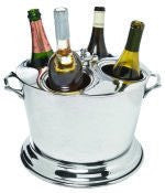 Royal Four-Bottle Cooler, Double Wall, Welded-in Compartments