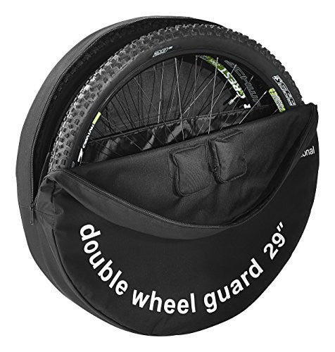 29” Wheel bag with light padding, internal pockets.