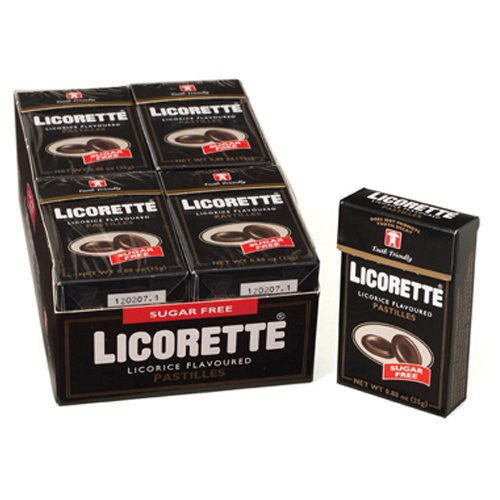 Ferndale - Licorette Sugarfree Licorice Pastilles 25g