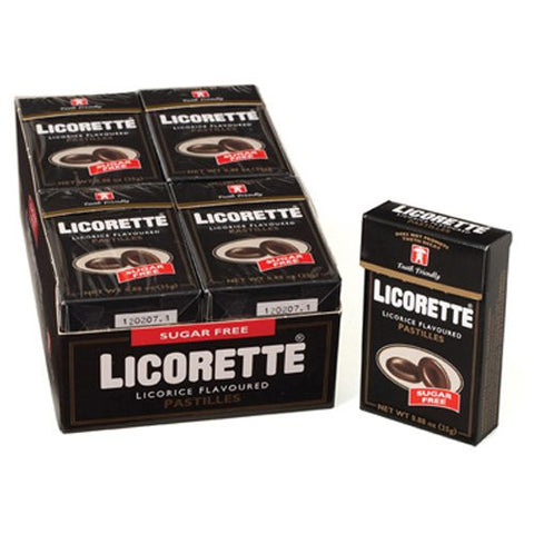 Ferndale - Licorette Sugarfree Licorice Pastilles 25g