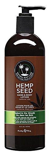 16oz Earthly Body Hemp Seed Lotion - Naked In The Woods