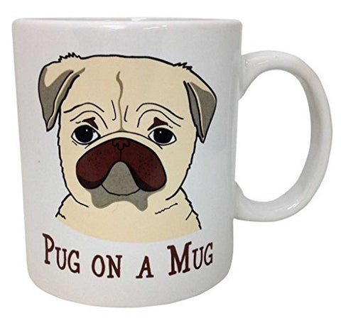 Pug On A Mug 16oz