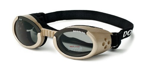 Chrome ILS Doggles with Light Smoke Lens - X-Large
